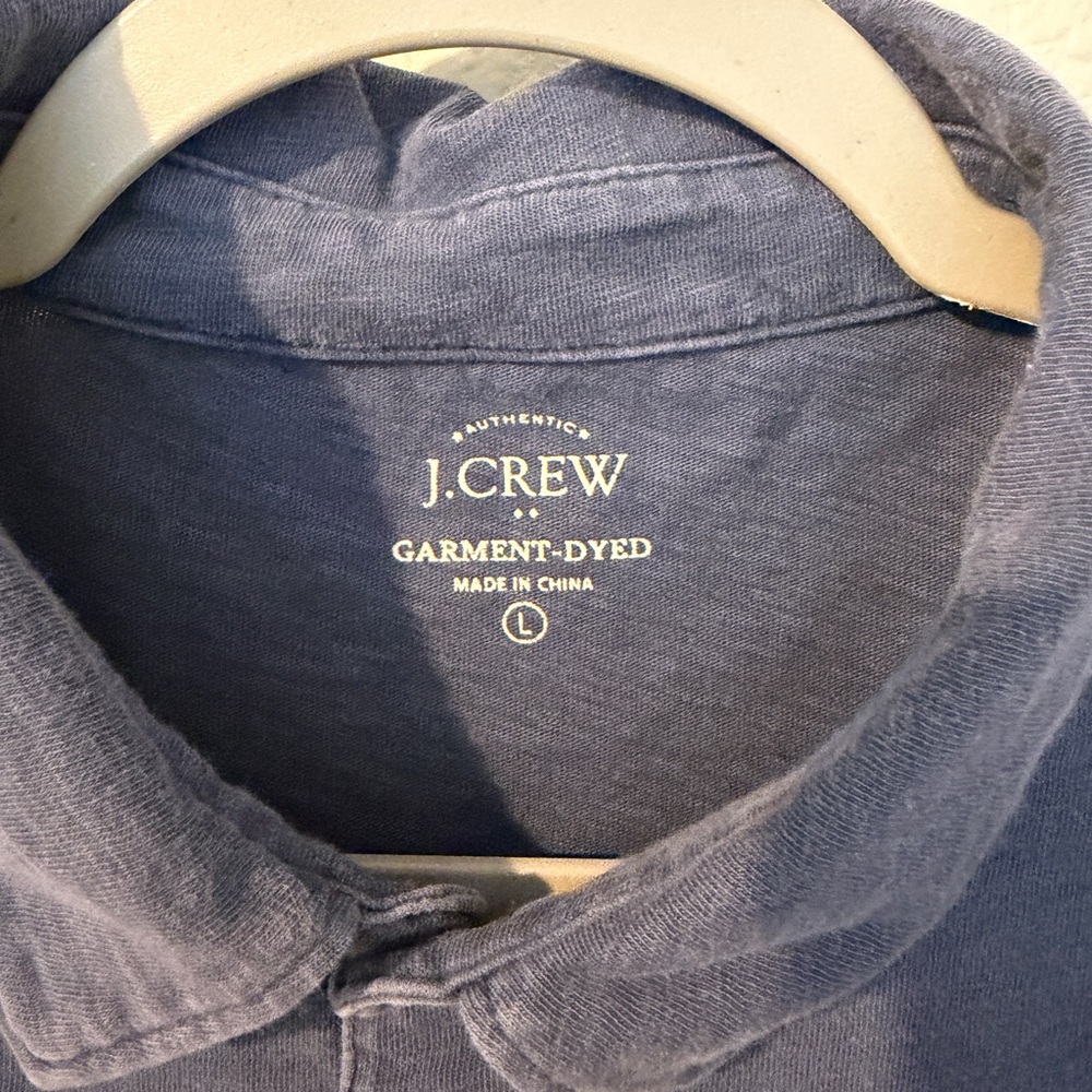 J. Crew Classic Indigo Polo Shirt - Picture 2 of 7